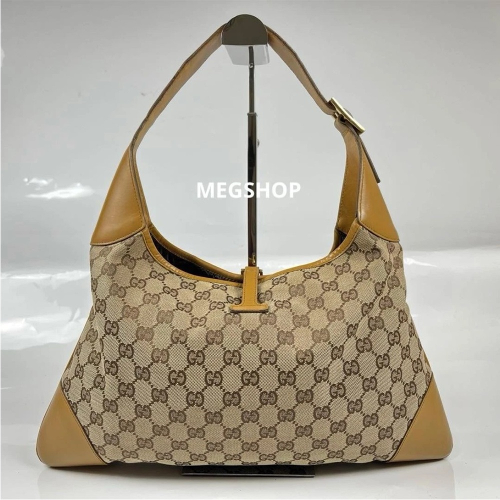 Gucci Tan and Red Shoulder Bag - Picture 3 of 12